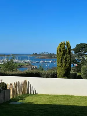 Île Stagadon vue mer