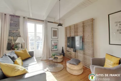 La Maison des Vignes • Terrasse et balcon • Morlaix