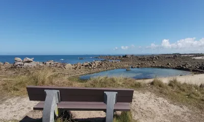Ti Gwen Theven à 700m de la mer
Jardin clos