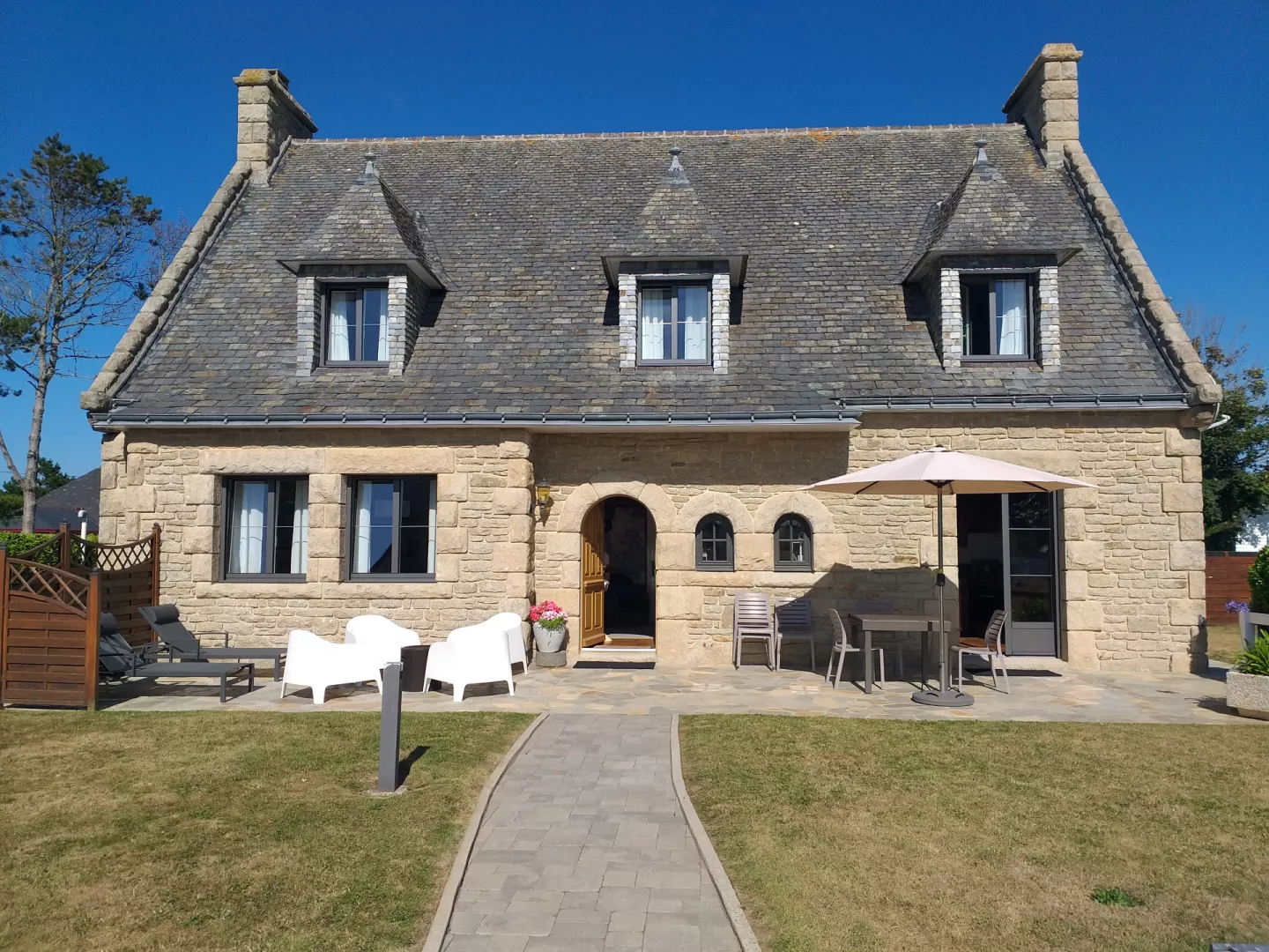 LE SENTIER DES DUNES : La Villa de Goulvennick