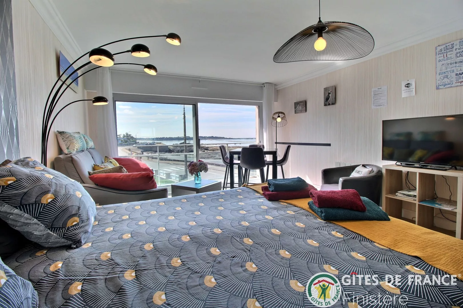 Studio face mer et plage