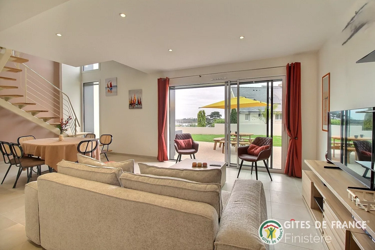 Île Stagadon vue mer